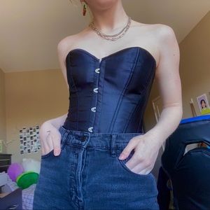 black corset